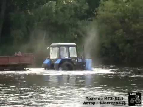 Tractor MTZ-82 Deep River /// На МТЗ-82 в брод