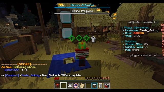 The Campsite | Builder Gameplay #1 | Horror Asymmetrical | Minecraft Java Server