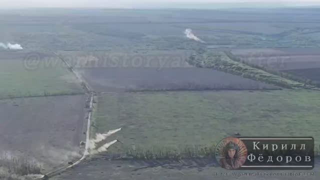 ‼🇷🇺⚔🇺🇦⚡Штурмовые действия русской пехоты по захвату украинского опорника⚡