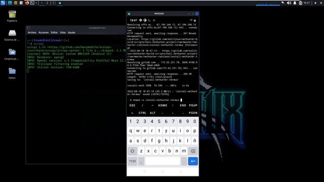 Como instalar Kali Nethunter en Android sin rootearlo