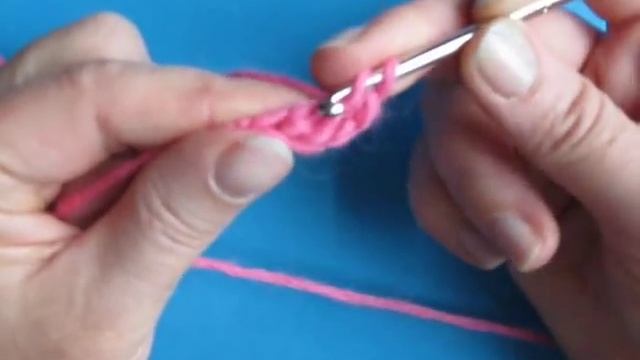 Вязание крючком - Урок 40 - Наборный край 3