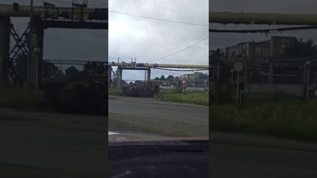 В Нижнем Тагиле, предположительно, заметили новую тяжёлую БМП на базе танка Т-72.