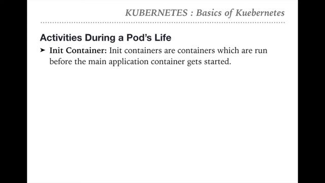 8  Lifecycle Of Pods in Kubernetes