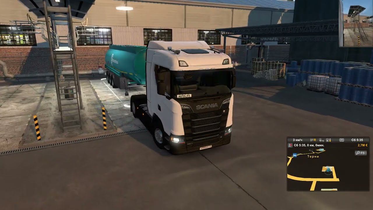 Euro Truck Simulator 2  - Грузоперевозкиконтракты 18 1.47