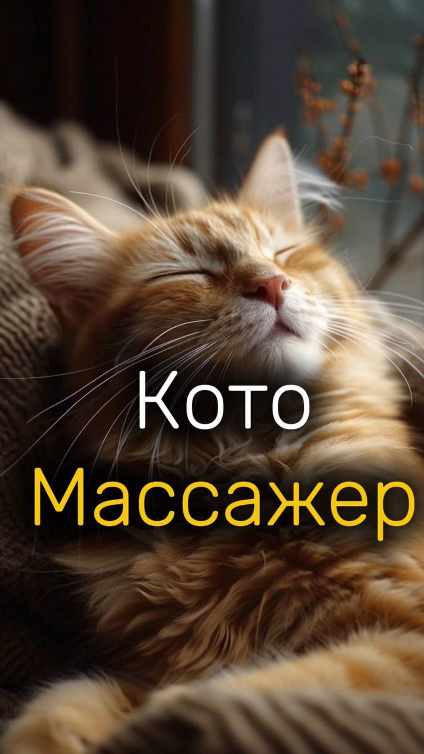 Массажер для котиков