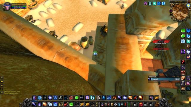 World Of Warcraft Classic Mage Leveling ZF (Zul'Farrak) 41-53 Solo