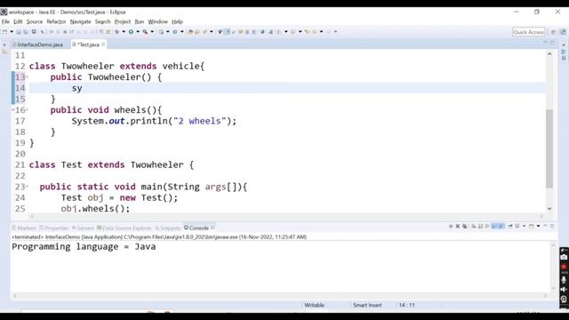 Java Interview Question| Difference between Abstract Class And Interface|Abstract Class vs Interfac