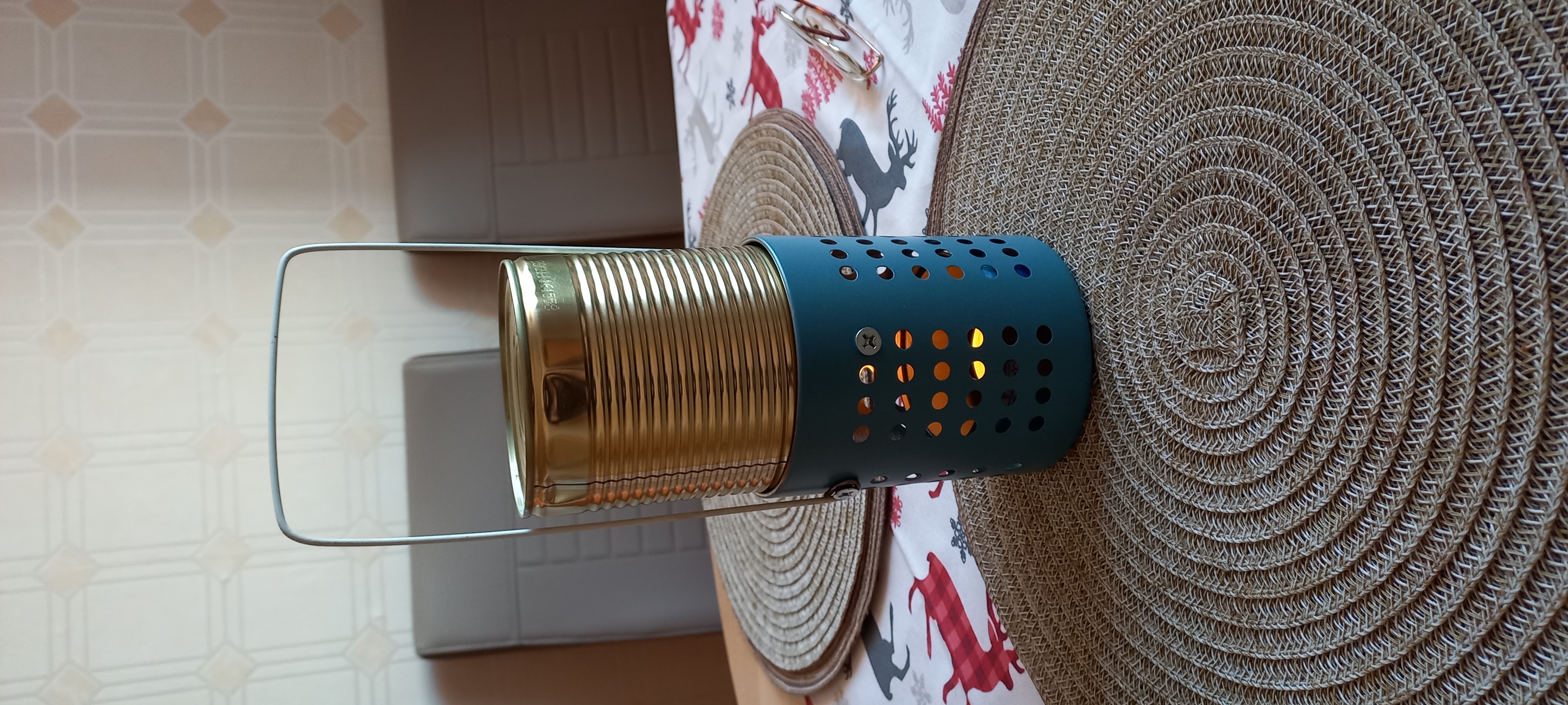 Простой свечной обогреватель