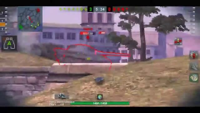 WOTBLITZ - ТАНК ТИГР 1НАГИБАЕТ РАНДОМ