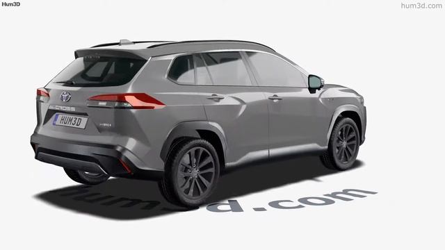 Toyota Corolla Cross 2021 3D model by Hum3D.com