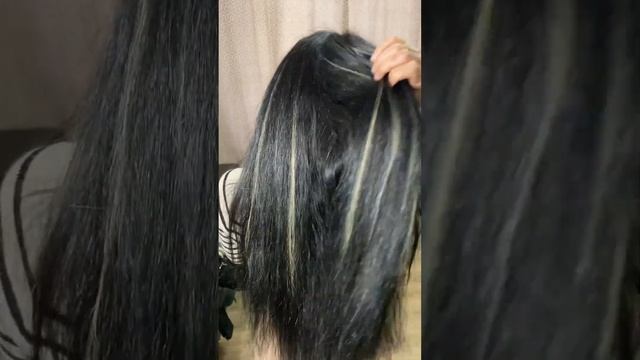 Загущение с добавлением светлых прядок? Желание клиентки!?