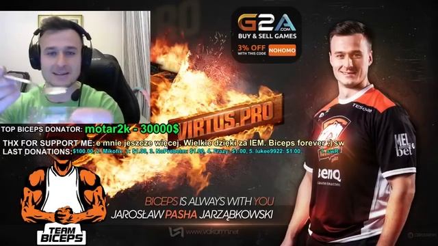 Pasha Opening Biceps Drink !!! | WORM !! Inside |