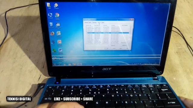 Cara Agar Software Laptop Tidak Auto Startup ACER Aspire One 722 C6Cbb