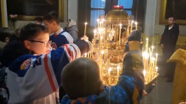 «Доброледовцы» в Свято-Троицкой Александро-Невской Лавре