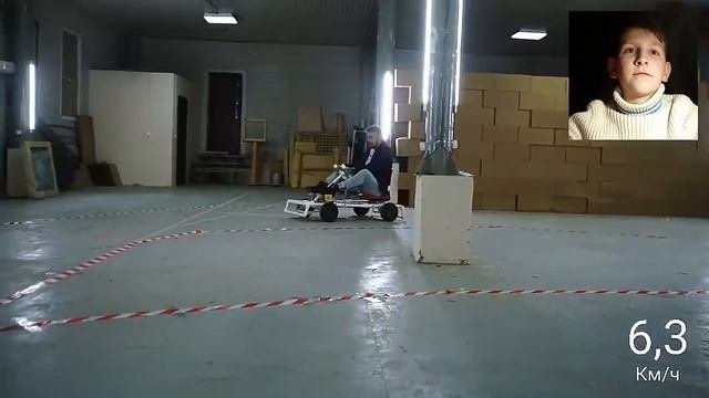 СДЕЛАЛИ БЫСТРЫЙ КАРТИНГ ИЗ ХЛАМА! РЕАКЦИЯ