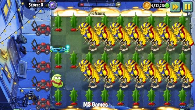 PvZ 2 9.1.1 Power Vine Level 100 Vs All Plants Level 100 - New Plants, New Update