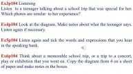 Describing A Past Event 1
