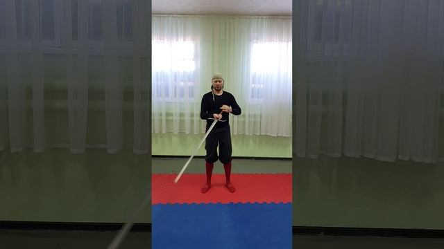 Longsword solo, part 2. Соло упражнения с длинным мечом, вторая часть.