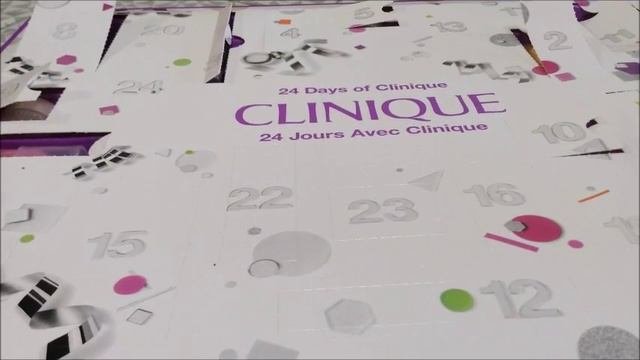 Clinique Адвент Календарь 2017.Clinique Advent Calendar 2017