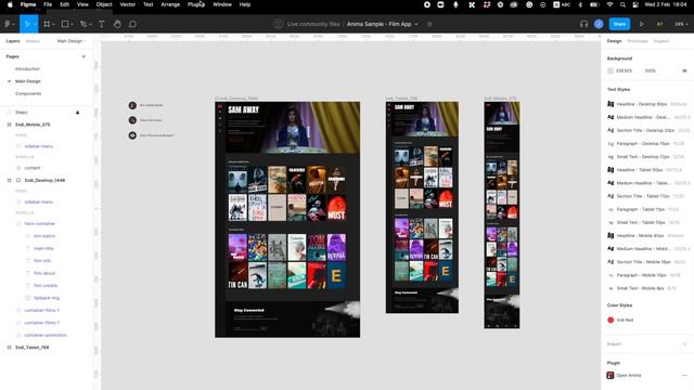 Add Breakpoints in Figma for Responsive Prototypes | Anima for Figma
