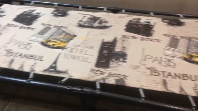 Раскладная кровать - раскладушка металлическая КР 60.93-04 «Стефания». Прокат