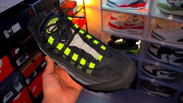 WOW! Nike Air Max 95 Black Neon On Feet Review