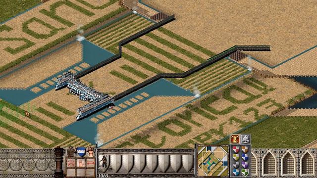 Stronghold Crusader HD 2000 Knights Vs 5000 Assassins@SergiuHellDragoonHQ #gaming #stronghold