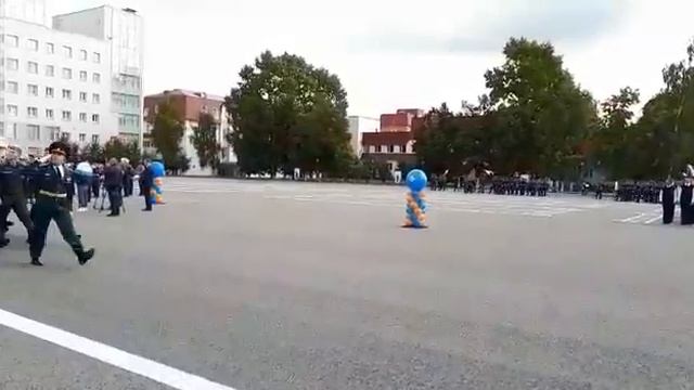 Присяга АГЗ МЧС
