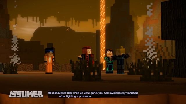 LUKAS became NINJA! Minecraft Story Mode Season 2 Episode 4