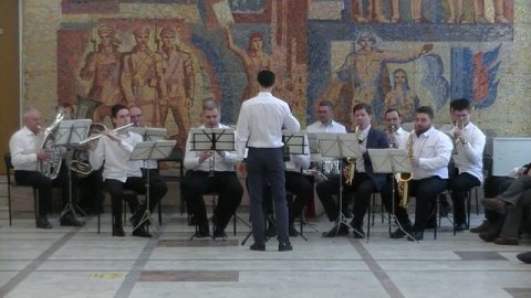 Духовой оркестр города Подольска.06.03.2024  1 часть