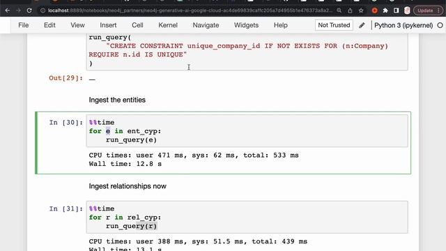 Graph ML:  Ingest Data into Neo4j Graph Database