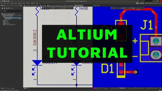 Altium Designer 22 Tutorial - Quick & Easy |  Step by Step