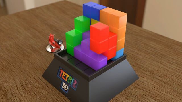 Light TETRIS 3D Cube