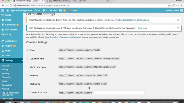 how to add seo friendly url in self hosted wordpress site