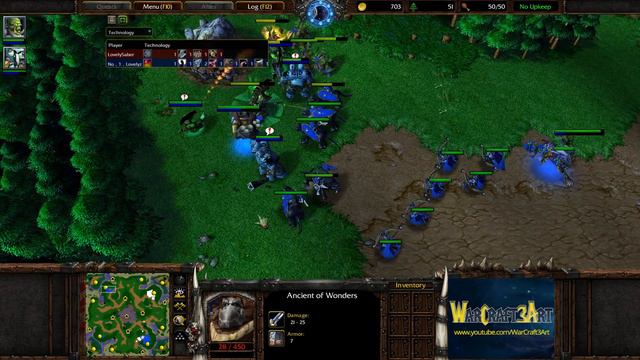 Lawliet(NE) vs Fast(ORC) - WarCraft 3 Frozen Throne - RN3774