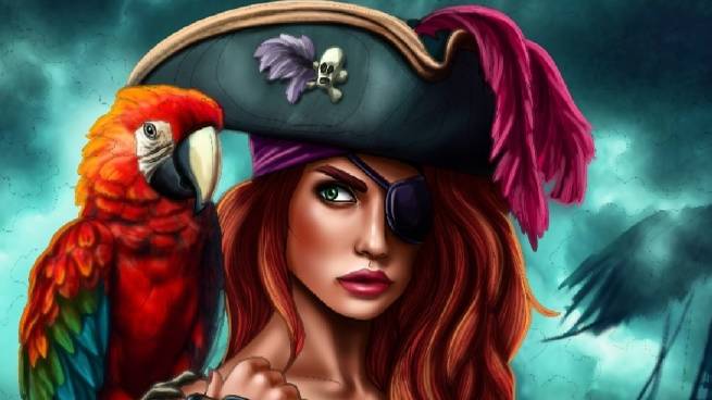 Девушка пиратка