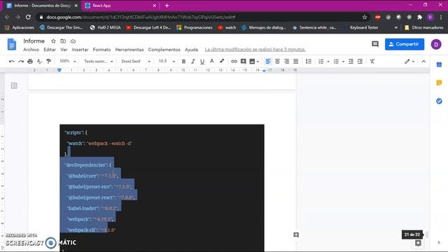 Parte 1- Integración con React y Estructura del Backend