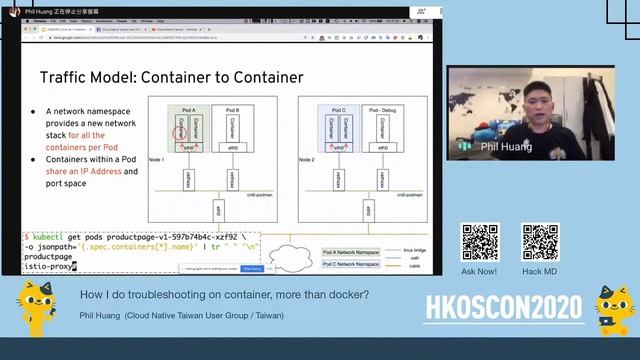 How I do troubleshooting on container, more than docker (Joined)