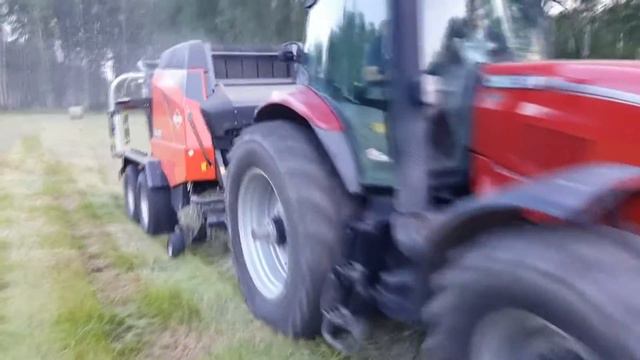 HAY full cycle KUHN FC313, GA7932, VBP2265 | Case IH Puma 210 | MTZ | MX T417