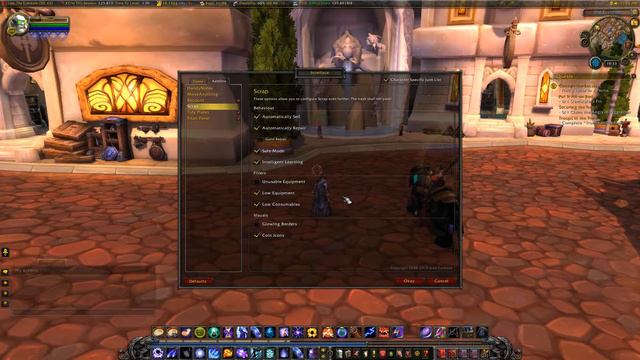 World of Warcraft Addons [9] - Scrap (Junk Seller)