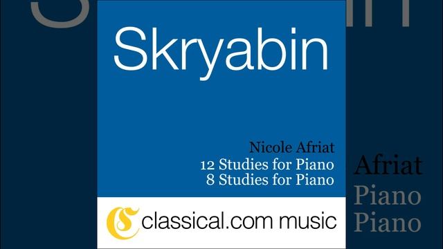 12 Studies for Piano, Op. 8 - No. 6 in A