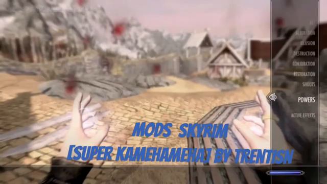 Skyrim SE Xbox One Mo[Super Kamehameha] By TrentisNds|Dragon Ball Z|