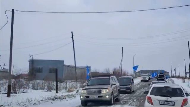 Автопробег в День Республики Саха (Якутия)