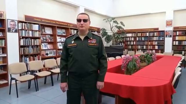 Алексей Климов в библиотеке им. Островского