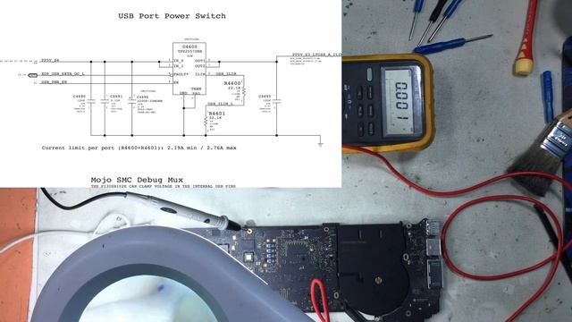 Reparación MacBook Retina 13'' A1502 EMC 2875 (NO RECONCE USB) Parte 1