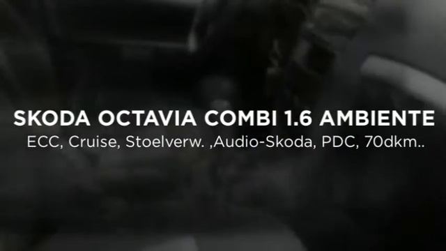 SKODA OCTAVIA COMBI 1.6 AMBIENTE ECC/ Cruise/ 70dkm...