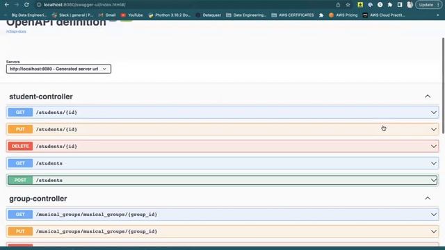 Final Project WebApp Spring Boot Swagger JAVA JPA