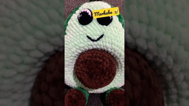 Avokado #amigurumi #avocado #amigurumilove #kendinyapfikirleri #yapsat