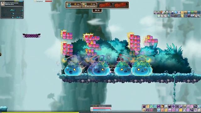 [Bera] Maplestory Battle Mage Monster Park Extreme Solo (1 Cycle)