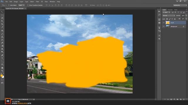 Architecture Sketch Photoshop Tutorial